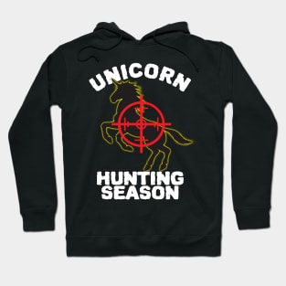 Unicorn Hunting Season Hoodie